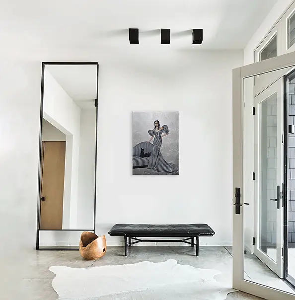 Nataliya Bagatskaya - Two black cats on the sofa