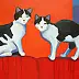 Aleksander Poroh - Due gatti