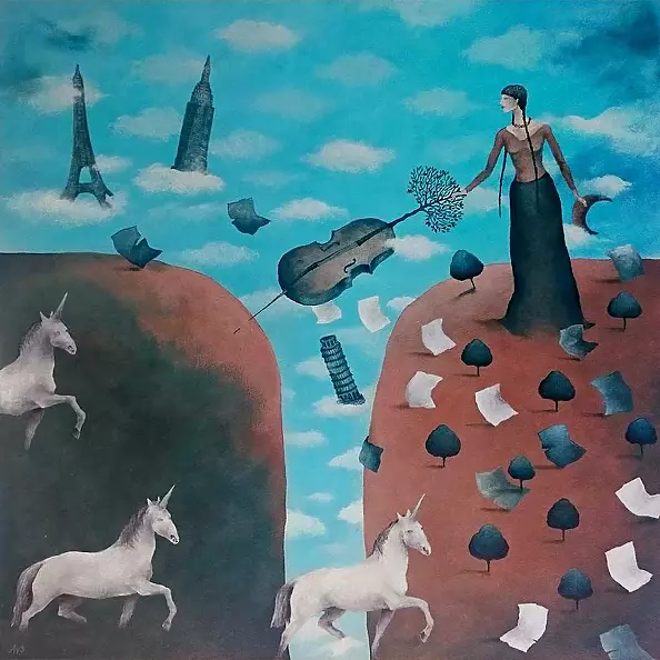 Anna Wojciechowska Paprocka - Two worlds