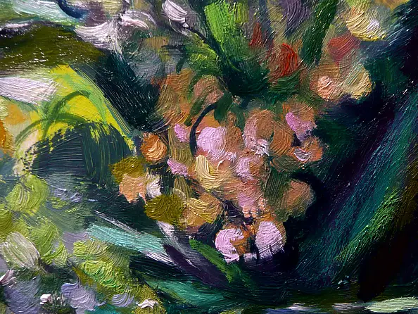 Barbara Gulbinowicz - Two vases with a lily of the valley