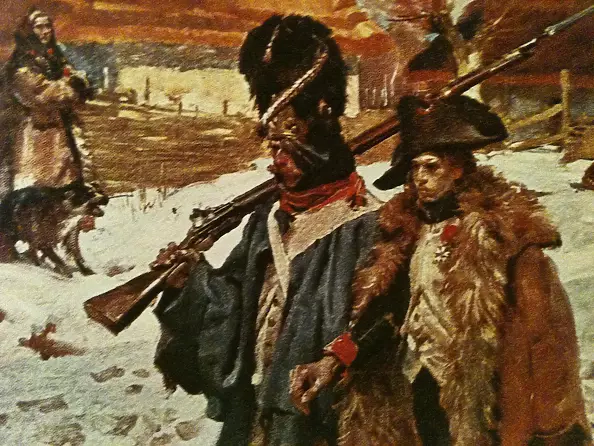 Marek Kubski - Dwaj grenadierzy-wg W.Kossak