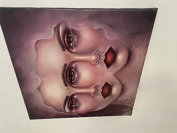 Agnieszkowa Art, Dwie Strony Ciszy, Obraz olejny - , 50 x 50