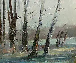 Krzysztof Tracz - two birch