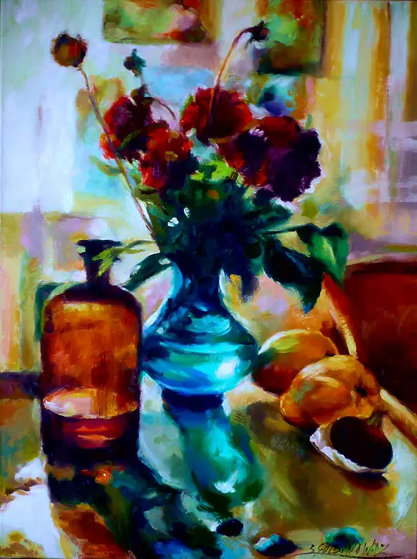 Barbara Gulbinowicz - Two quinces and a fig