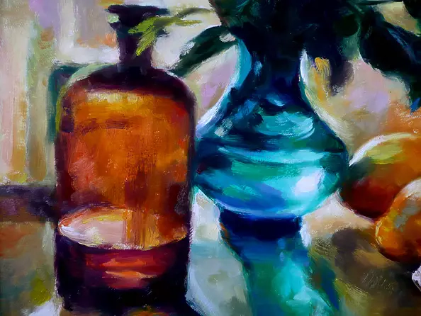 Barbara Gulbinowicz - Two quinces and a fig