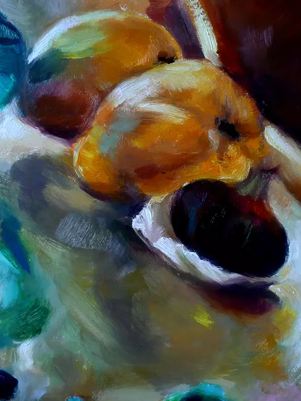 Barbara Gulbinowicz - Two quinces and a fig