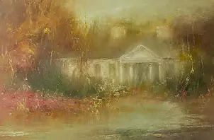 Kazimierz Hamada - Dwór w Lusławicach