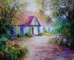 Paweł Łącki - "Dworek w Żelazowej Woli"