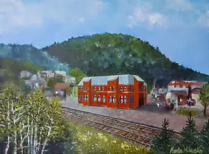 Marta Milewska - Railway station