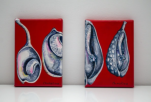 Oksana Chumakova - Diptych "Seeds"