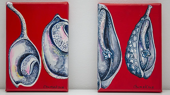 Oksana Chumakova - Diptych "Seeds"