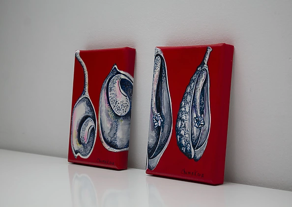 Oksana Chumakova - Diptych "Seeds"