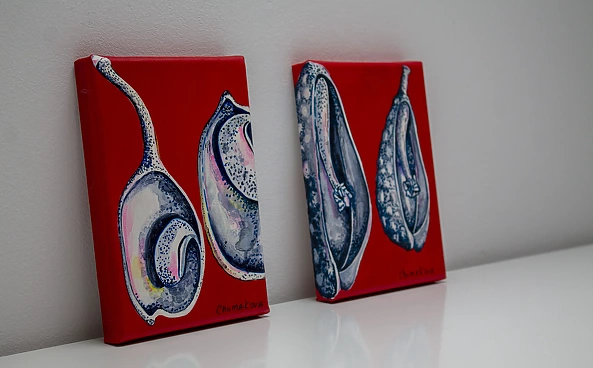 Oksana Chumakova - Diptych "Seeds"