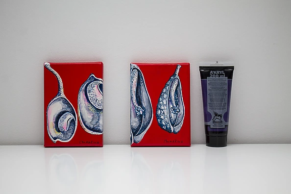 Oksana Chumakova - Diptych "Seeds"