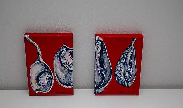 Oksana Chumakova - Diptych "Seeds"