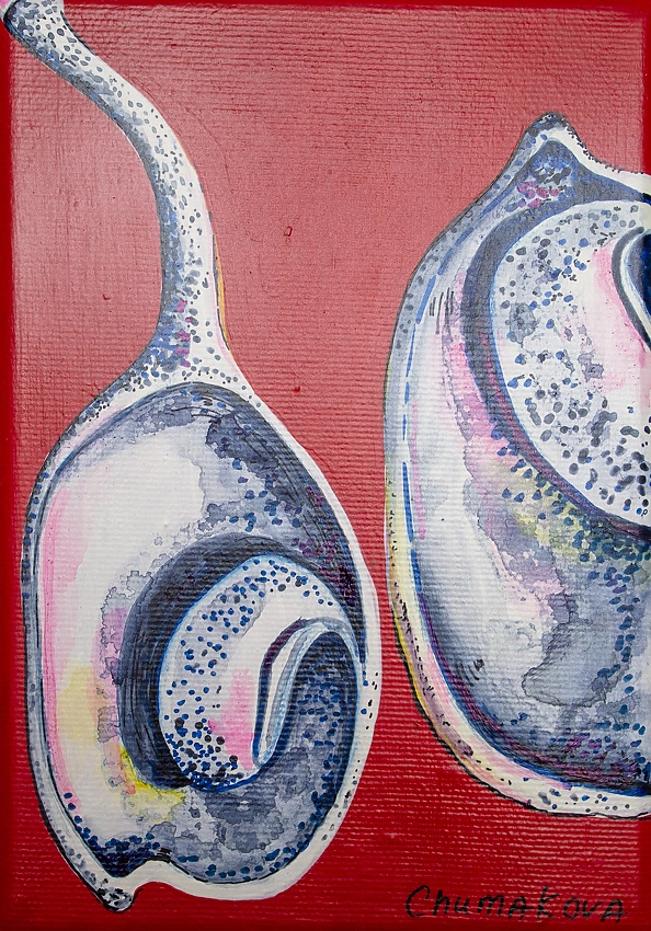 Oksana Chumakova - Diptych "Seeds"