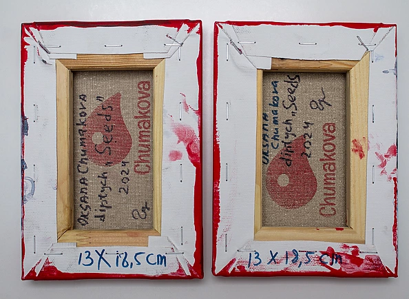 Oksana Chumakova - Diptych "Seeds"