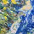 Ewa Mościszko, Dyptyk Ocean swiatla, Obraz akrylowy - płótno, 55 x 75