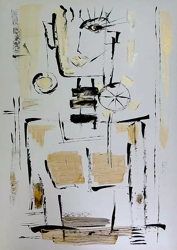 Marek Lutek - Dyptyk "WomaN 31-32"