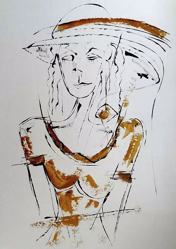 Marek Lutek - Dyptyk "WomaN 41-42"