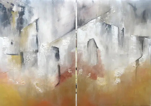 Alicja Wysocka - Diptych of forgotten houses