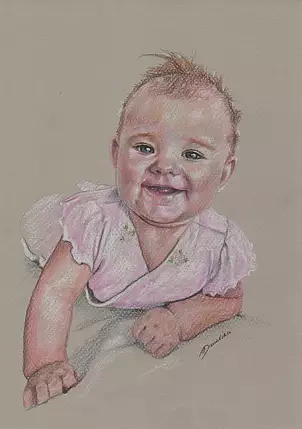 Anna Danelska - baby