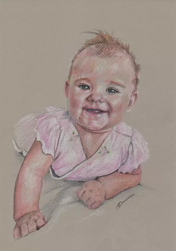 Anna Danelska - baby