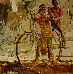 Marcin Mikołajczak - children Mekong