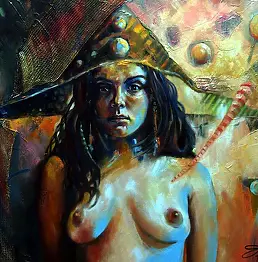 Krzysztof Seński - girl clown