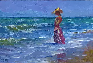 Nikolay Vedmid - Dziewczyna i morze