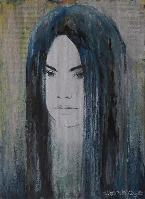 Witold Kubicha - Dziewczyna o błękitnym spojrzeniu