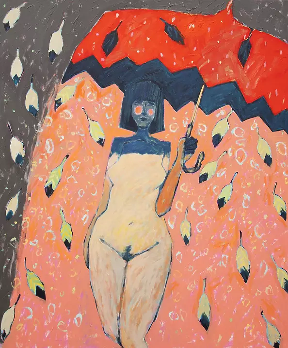 Tomasz Wojtysek - Girl under the umbrella