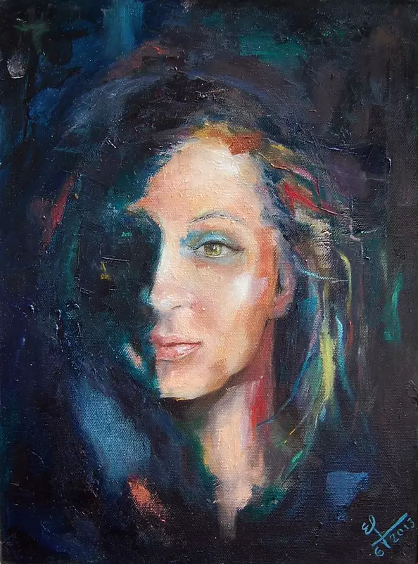 Elżbieta Petruk - The girl in the shadows