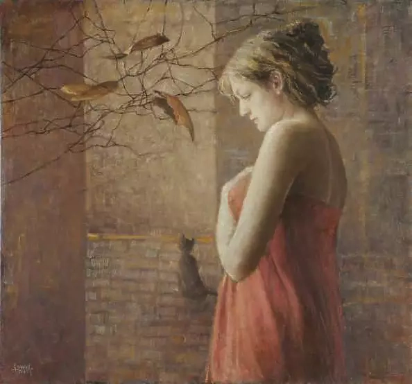 Alina Sibera - The girl in the red