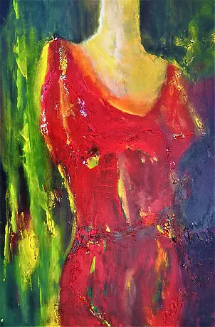 Alicja Wysocka - La ragazza con il vestito rosso