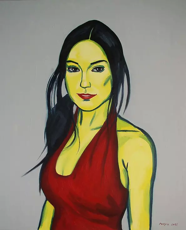 Aleksander Poroh - Dziewczyna w czerwonym