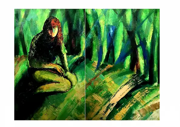 Agata Stańczyk - Dziewczyna w lesie