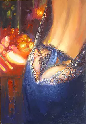 Wacław Jagielski - Girl in pearls