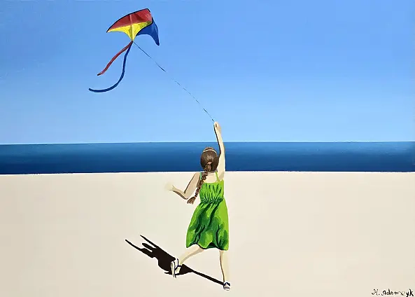 Monika Adamczyk - Girl in sandals