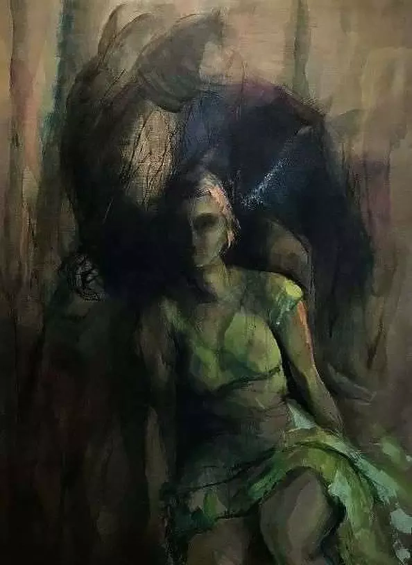 Agata Stańczyk - The girl in a green dress