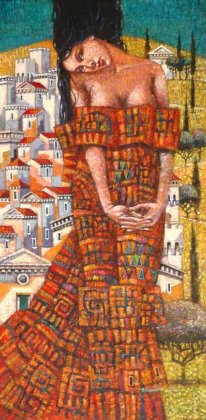 Maciej Urbaniak -  Girl with Frigiliana II