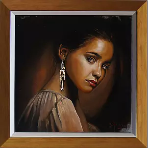 Dariusz Żejmo - Girl with earring