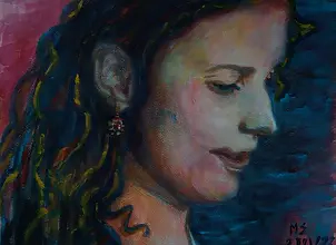 Marzena Salwowska - Girl with an earring