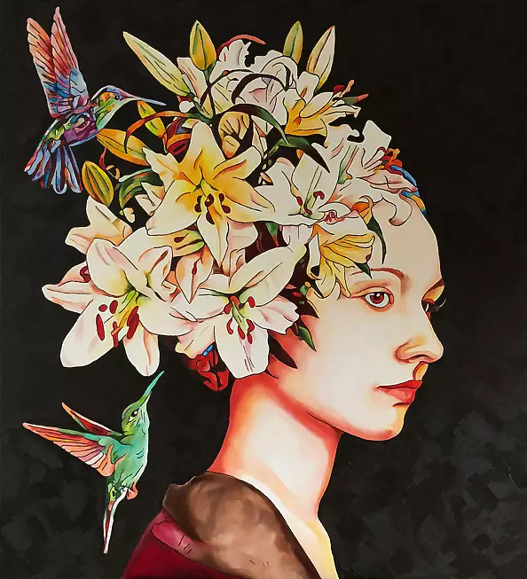 Joanna Szumska - Girl with hummers