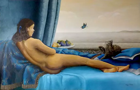 Anna Baryła - Dziewczyna z kotem