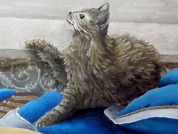 Anna Baryła - Dziewczyna z kotem