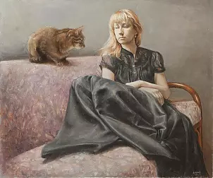 Alina Sibera - Dziewczyna z kotem