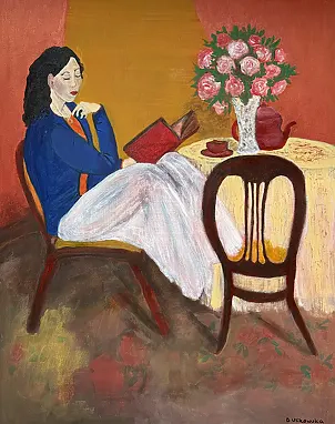Beata Ulikowska - Girl with a book
