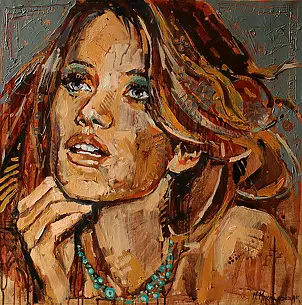 Marcin Mikołajczak - Girl with necklace