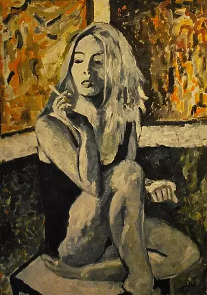   - Dziewczyna z papierosem